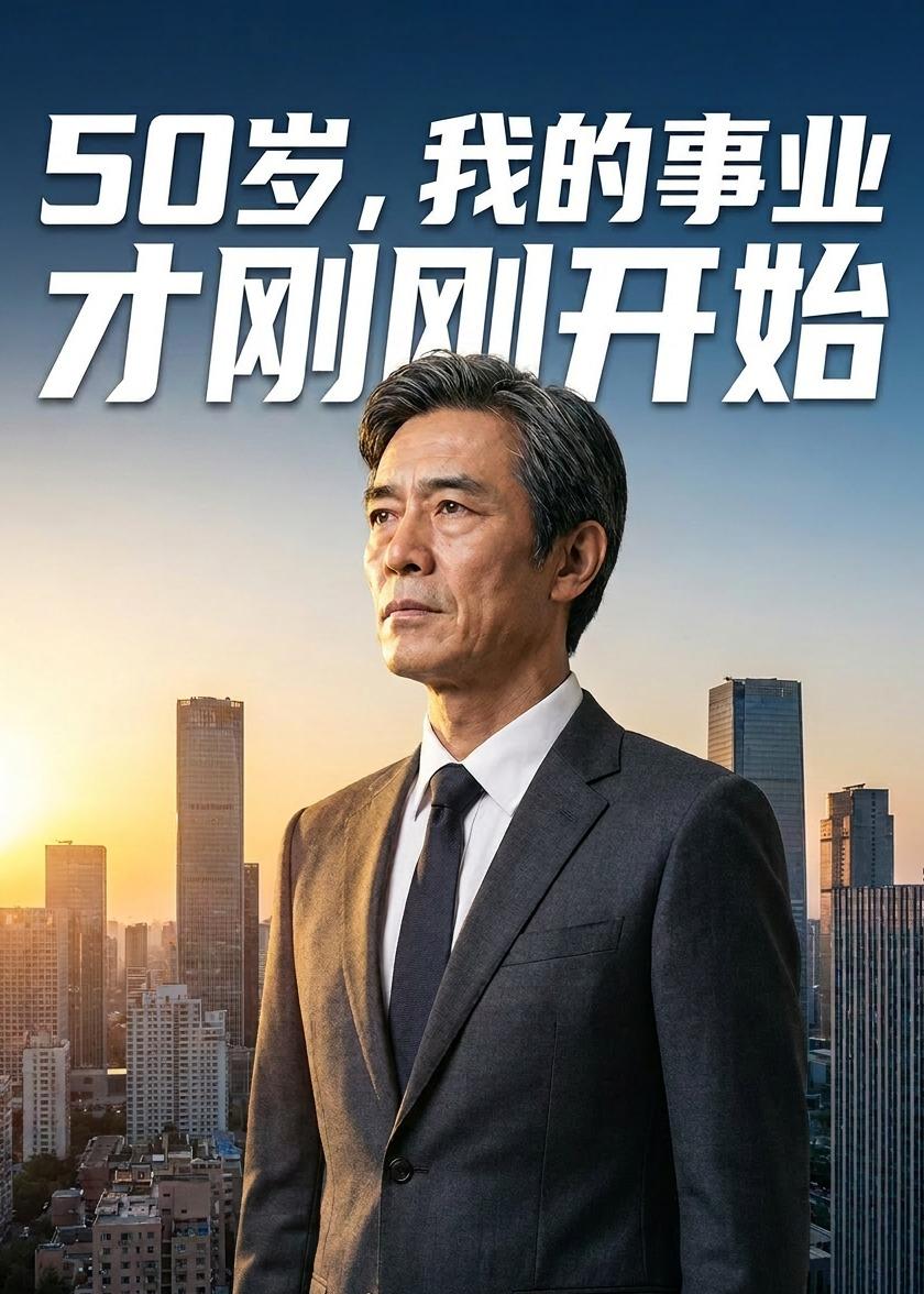 50岁,我的事业才刚刚开始