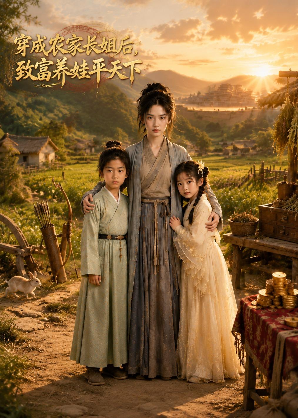 穿成农家长姐后,致富养娃平天下