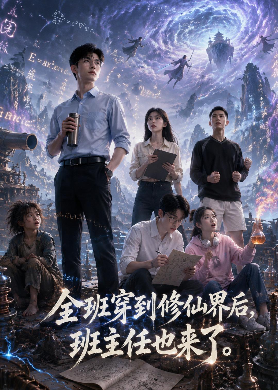 全班穿到修仙界后,班主任也来了