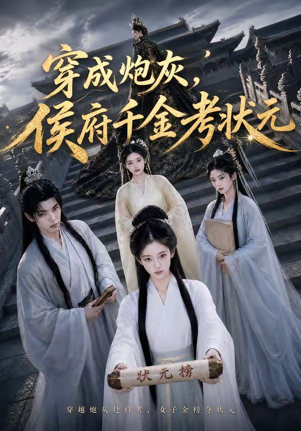 穿成炮灰,侯府千金考状元